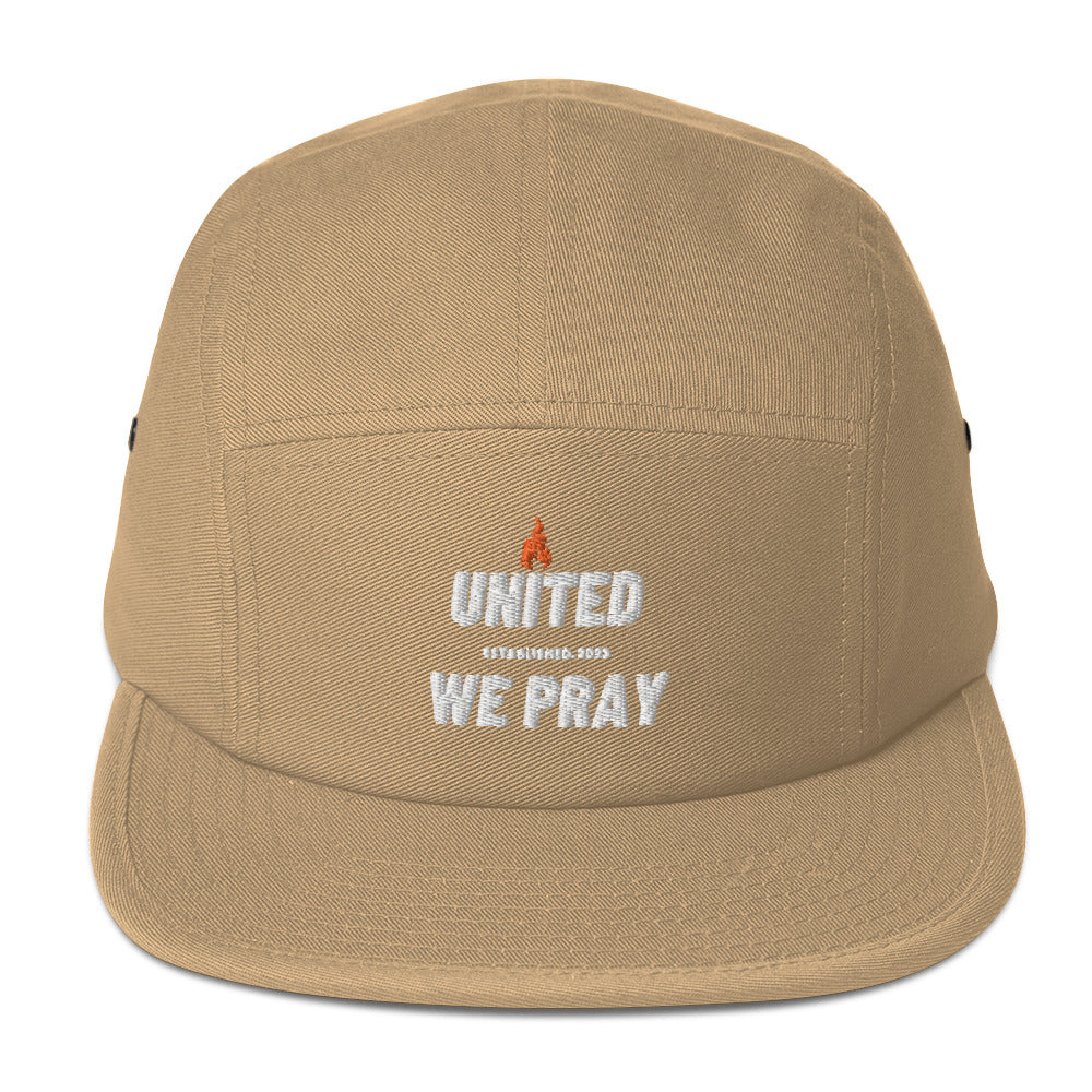 United We Pray Five Panel Cap