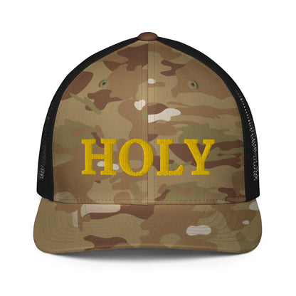 Holy Closed-back trucker cap