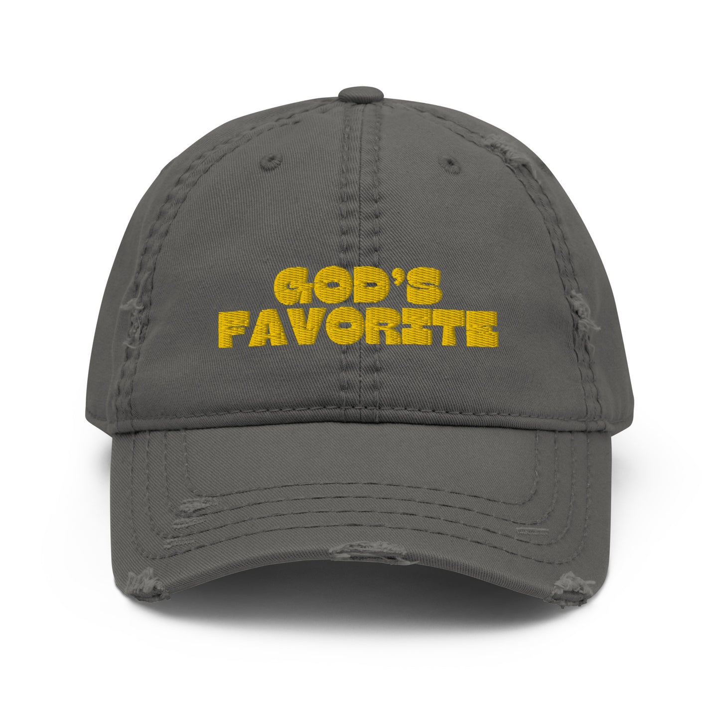 GOD's Favorite Distressed Dad Hat