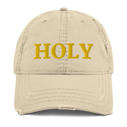 Holy Distressed Dad Hat