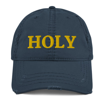 Holy Distressed Dad Hat