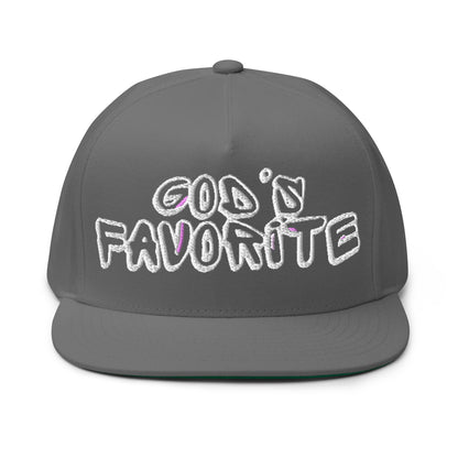 God's Favorite Flat Bill Cap - Stylish Headwear for Faith Enthusiasts