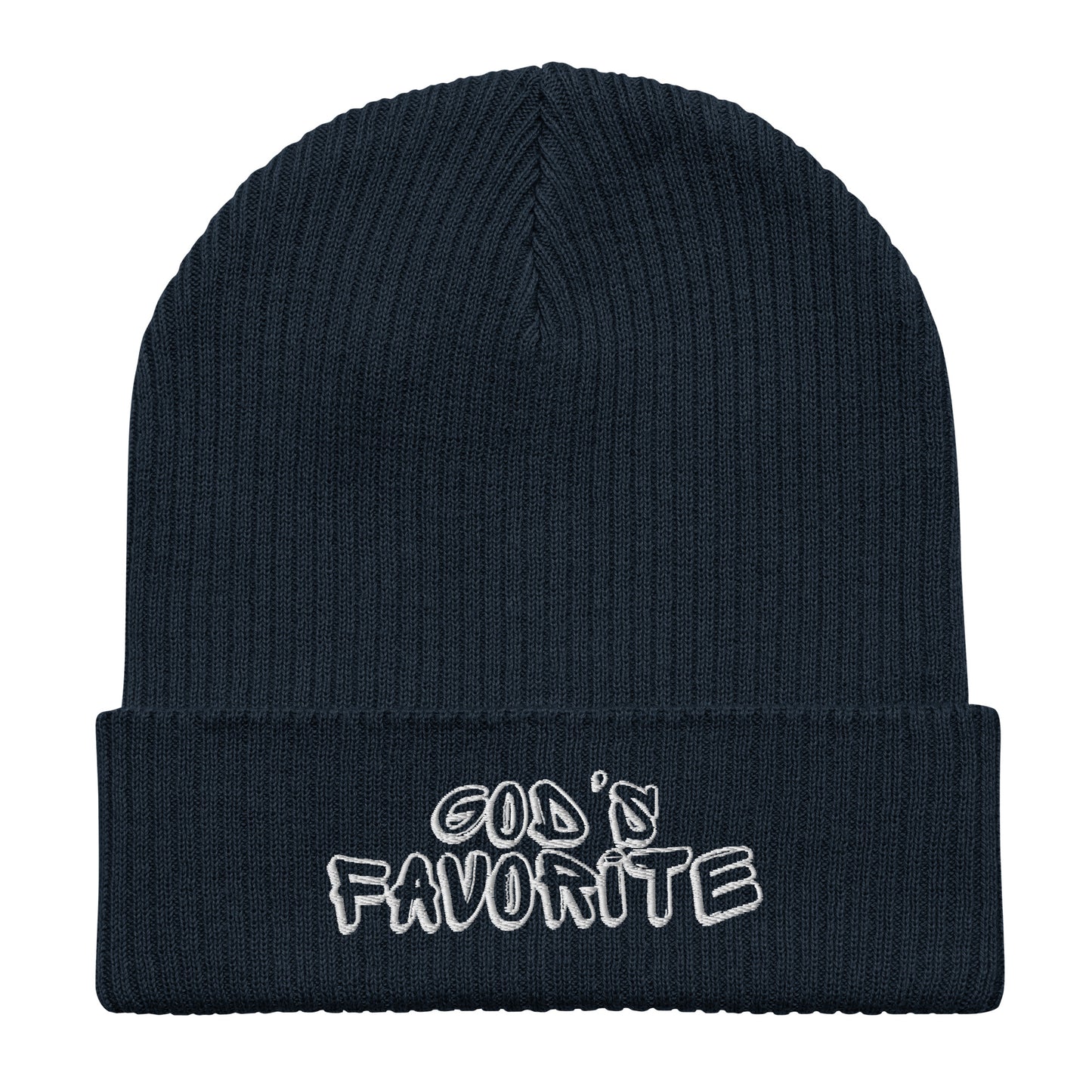 God's Favorite Organic ribbed beanie