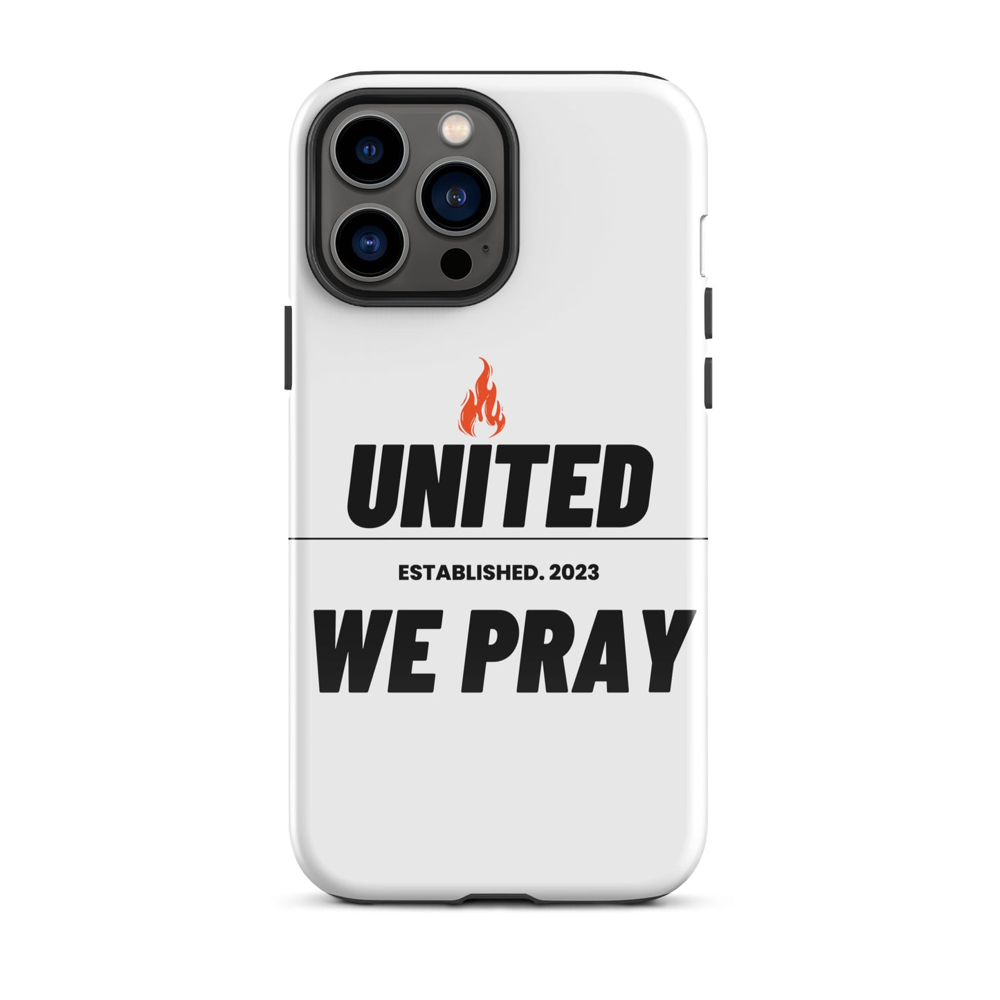 United We Pray Tough Case for iPhone®