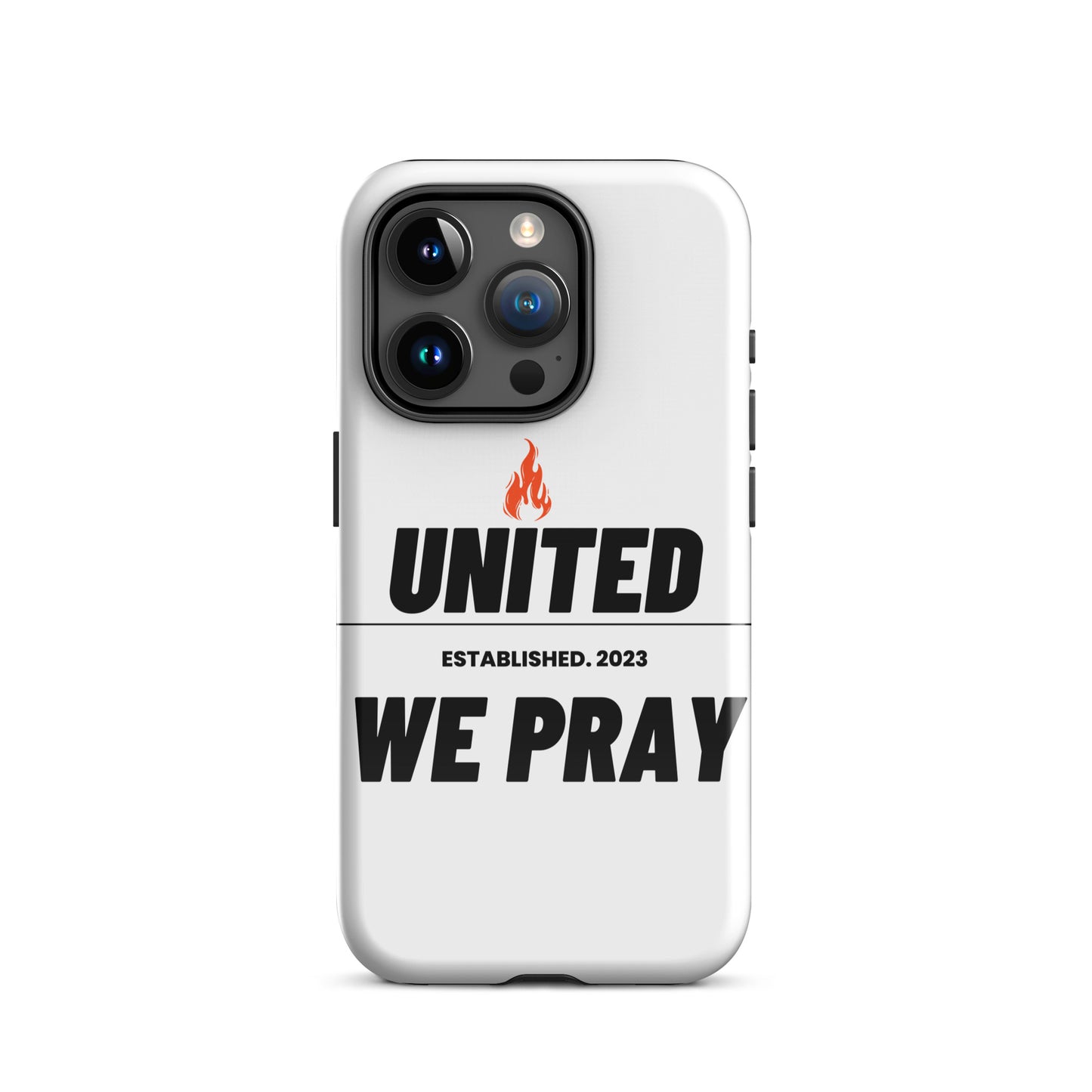 United We Pray Tough Case for iPhone®