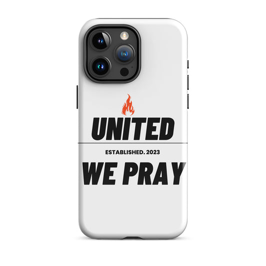 United We Pray Tough Case for iPhone®