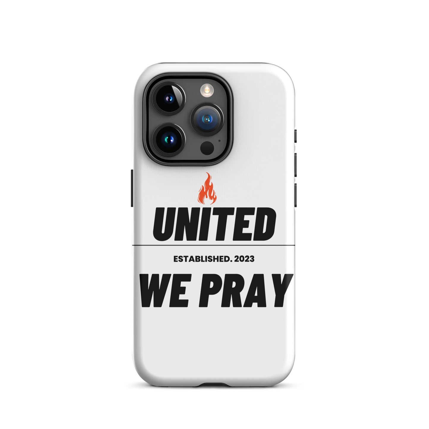 United We Pray Tough Case for iPhone®