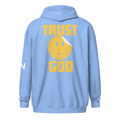 Trust GOD heavy blend zip hoodie