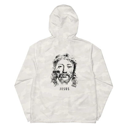 King Jesus lightweight zip up windbreaker