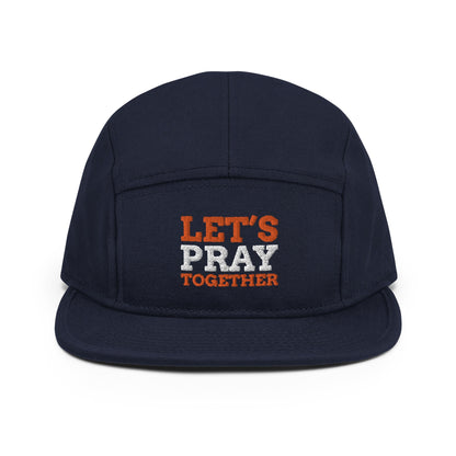 Lets Pray Together 5 Panel Hat